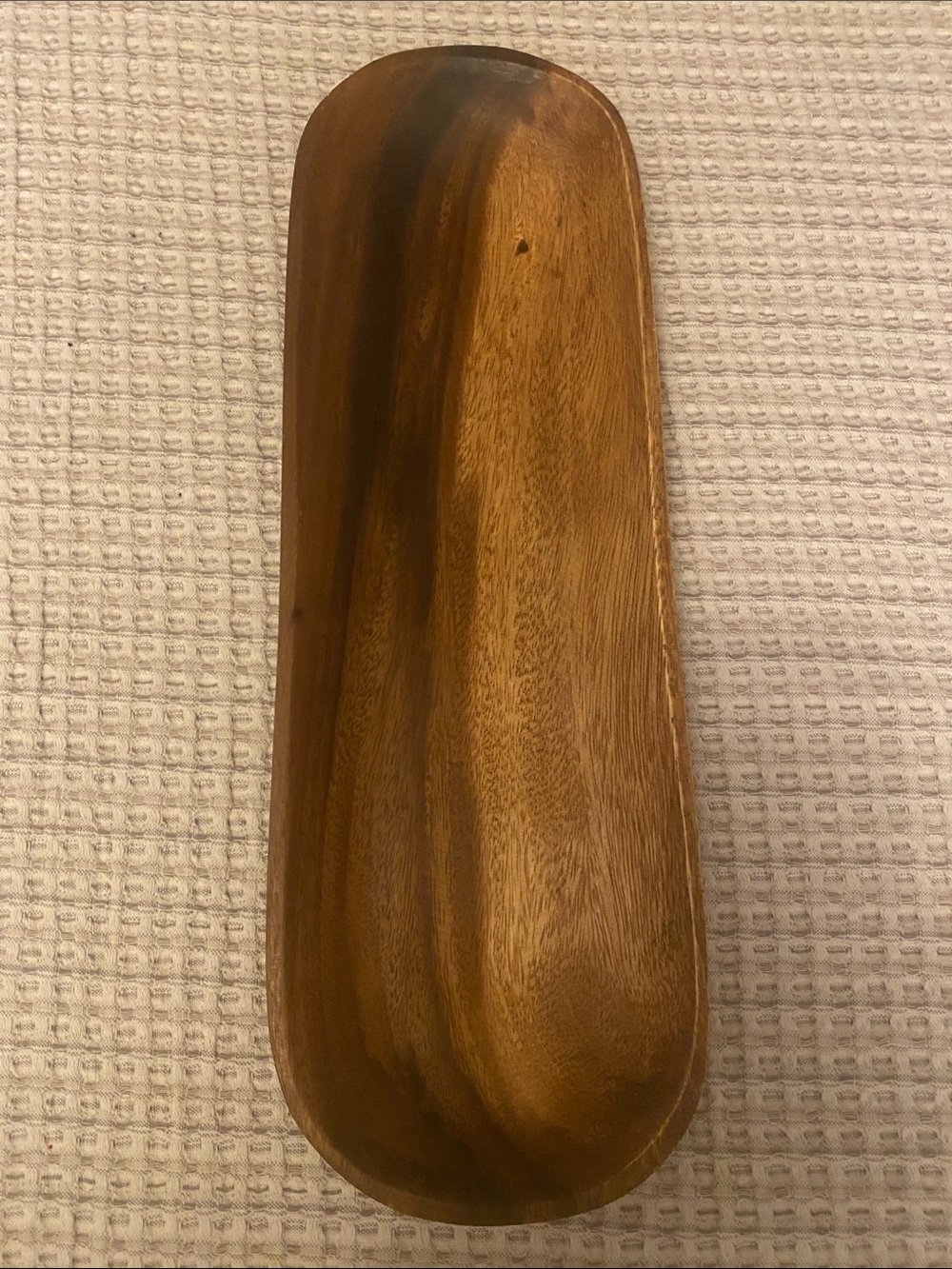 Wooden Dough Bowl NWOT 17” X 5”